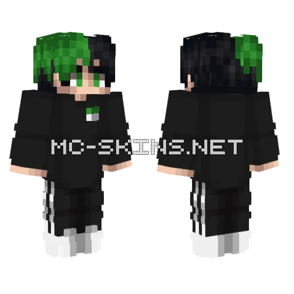 Chivasio Boy Minecraft skin, front and back