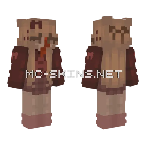 Chocosupra Monster Skin Minecraft skin, front and back