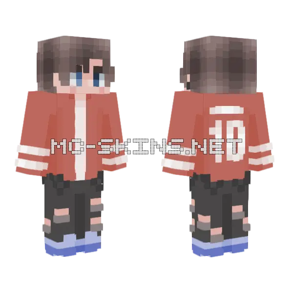 Choso Reshade Contest Entry Minecraft skin, front and back