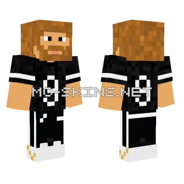 Chris Wood New Zealand Minecraft skin, front and back