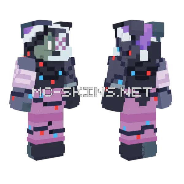 Christmas Oz Minecraft skin, front and back