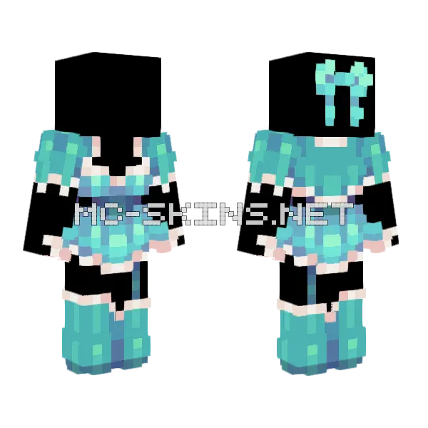 Christmas Skin 1 Base Minecraft skin, front and back