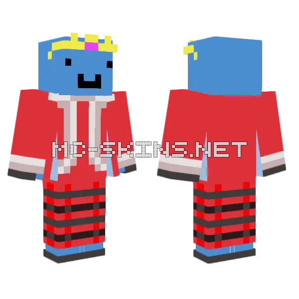 Christmas Skin Minecraft skin, front and back