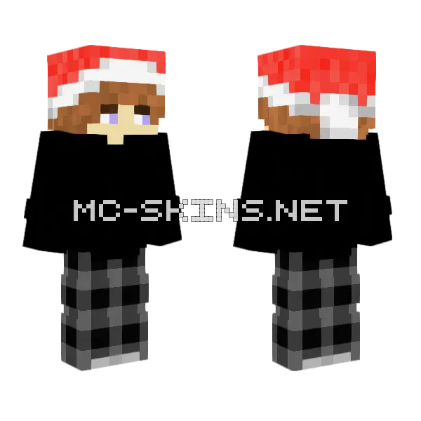 Christmas Skin Minecraft skin, front and back