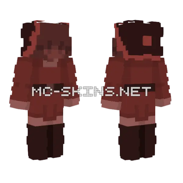 Christmas Skin Minecraft skin, front and back