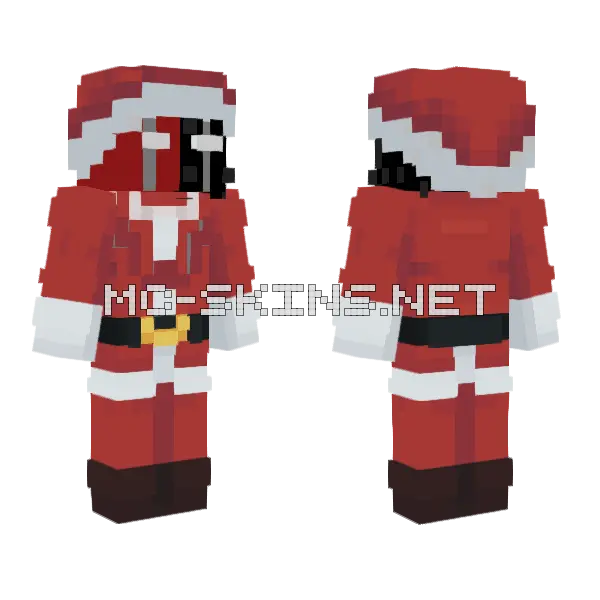 Christmas Wuelokgnz Minecraft skin, front and back