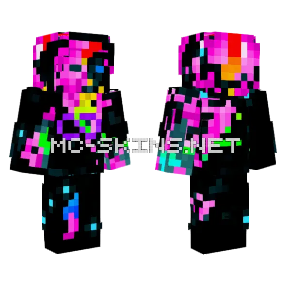 Chromaticsoul Balance Minecraft skin, front and back