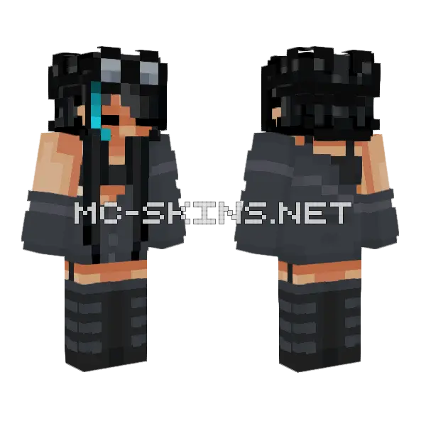 Chubnugz Minecraft skin, front and back