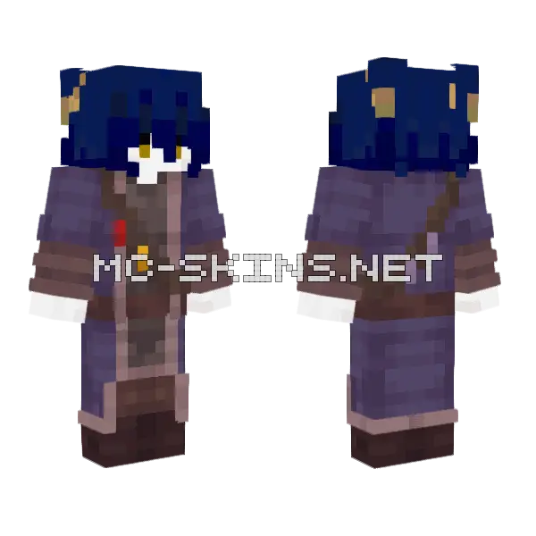Cieldataka Minecraft skin, front and back