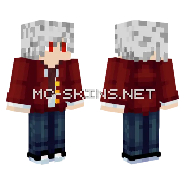 Cilio El Mejor Minecraft skin, front and back