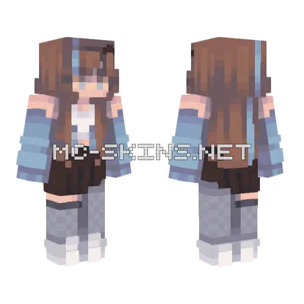 Circling Skin Minecraft skin, front and back