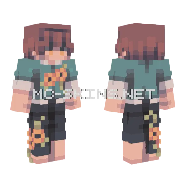 Cirxett Sfa Minecraft skin, front and back