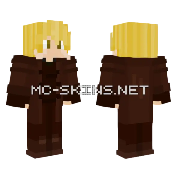 Cjdjgamer Simps S2 Minecraft skin, front and back