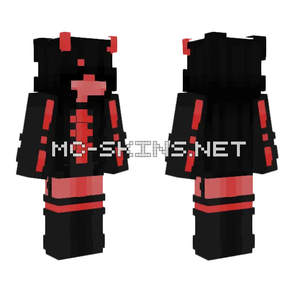 Clara Skin Minecraft skin, front and back