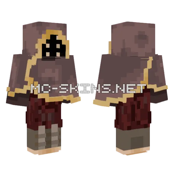 Cloakcloakcloaksu Minecraft skin, front and back
