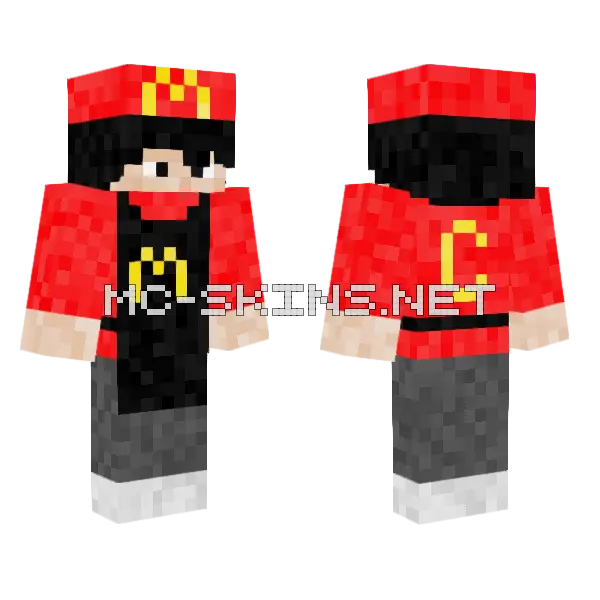 Clombie Mc S Minecraft skin, front and back