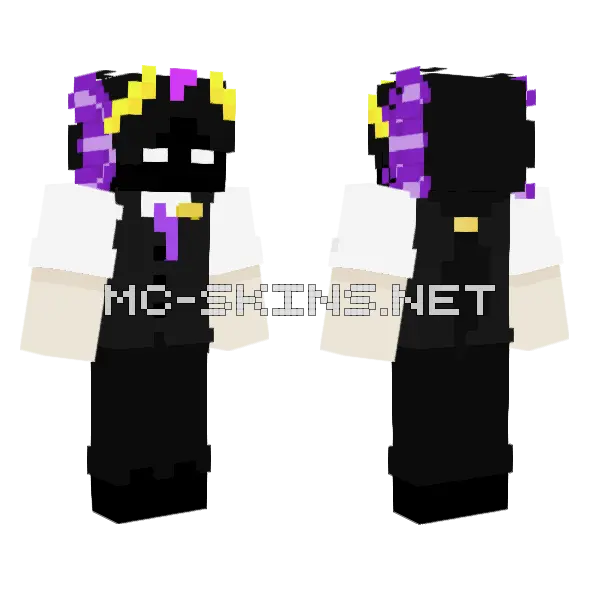 Clone 1 Minecraft skin, front and back