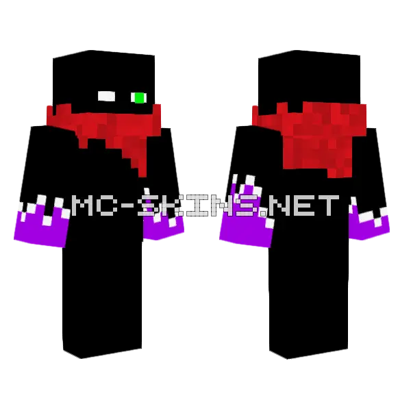 Clone3 Monster Skin Minecraft skin, front and back