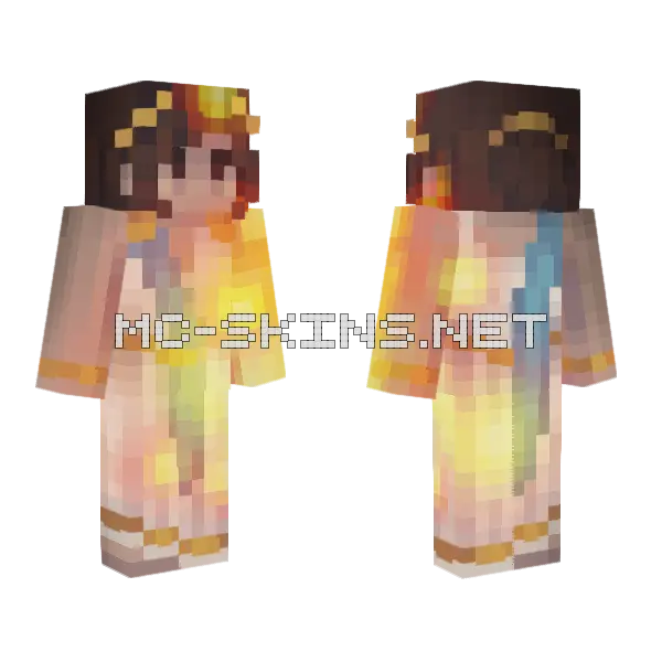 Closer To My Grave Minecraft skin, front and back