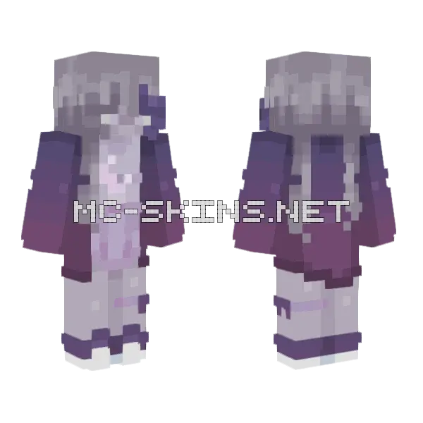 Closest Star Outfit Minecraft skin, front and back