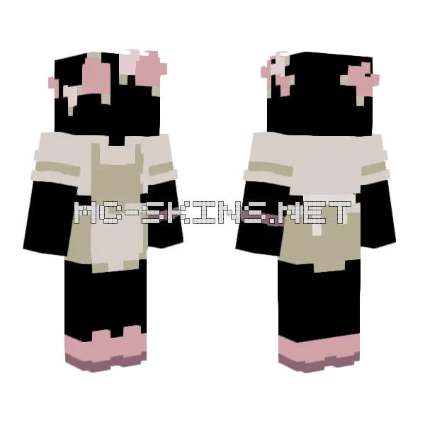 Clothes Base Minecraft skin, front and back