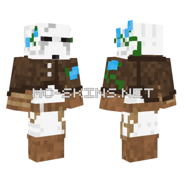 Cloudy Alt Skin Minecraft skin, front and back