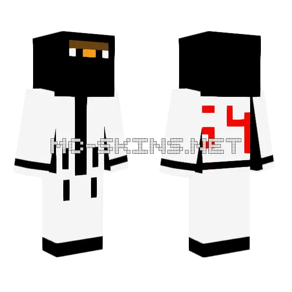 Cloudyfnnn Boy Minecraft skin, front and back