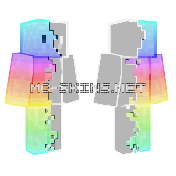 Clovell Minecraft skin, front and back