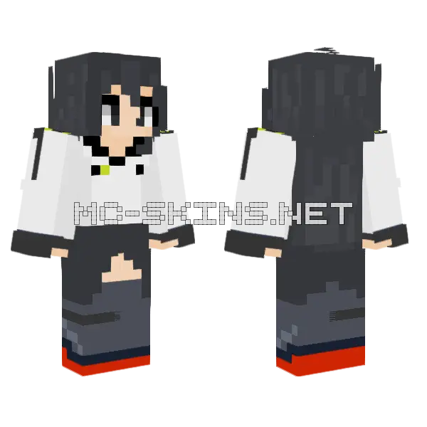 Cn Type 003 Fujian Minecraft skin, front and back