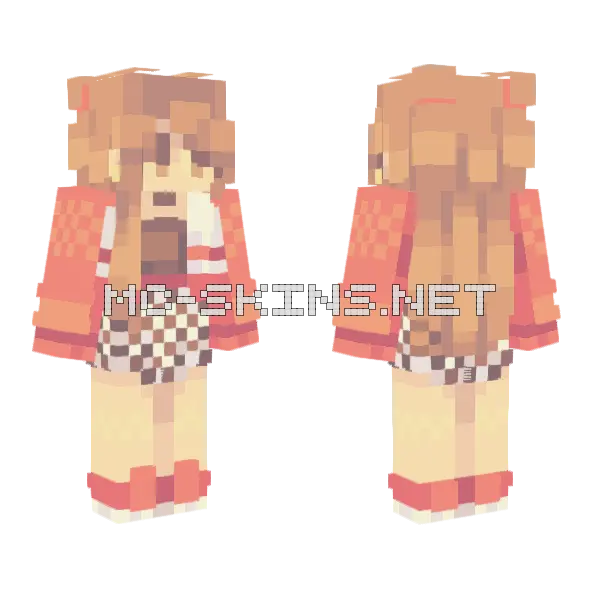 Coca Cola 3 Minecraft skin, front and back