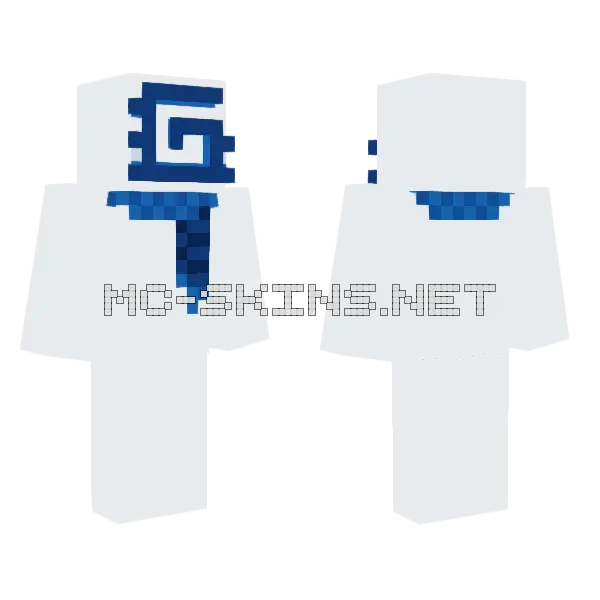 Coferne Minecraft skin, front and back