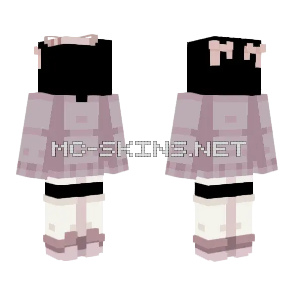 Coffee Ob Minecraft skin, front and back