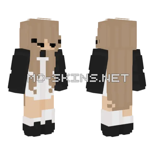 Coffee Time Rce Minecraft skin, front and back