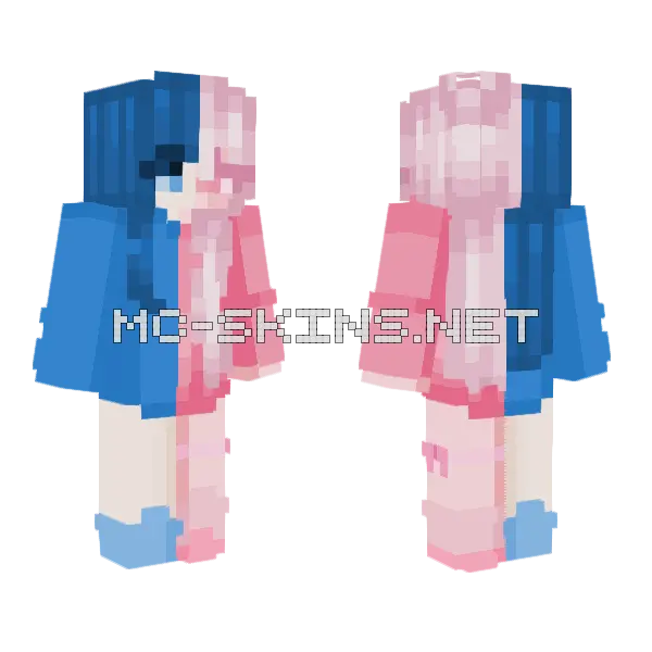 Colab With Soulightgamer22 Minecraft skin, front and back