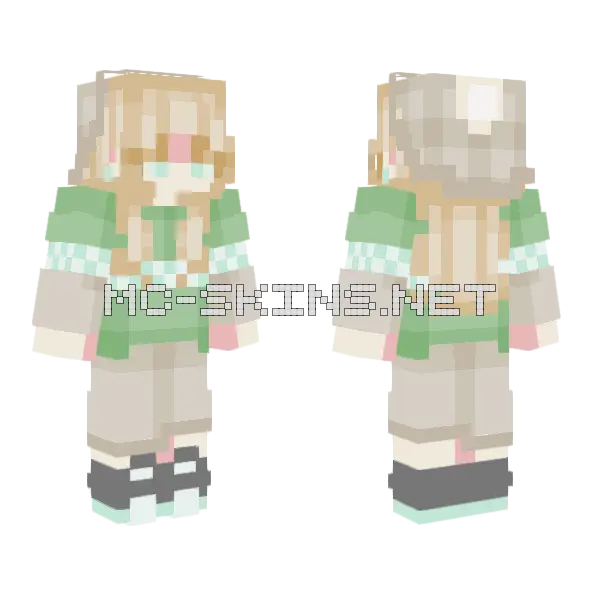 Cold Spring Rce Minecraft skin, front and back