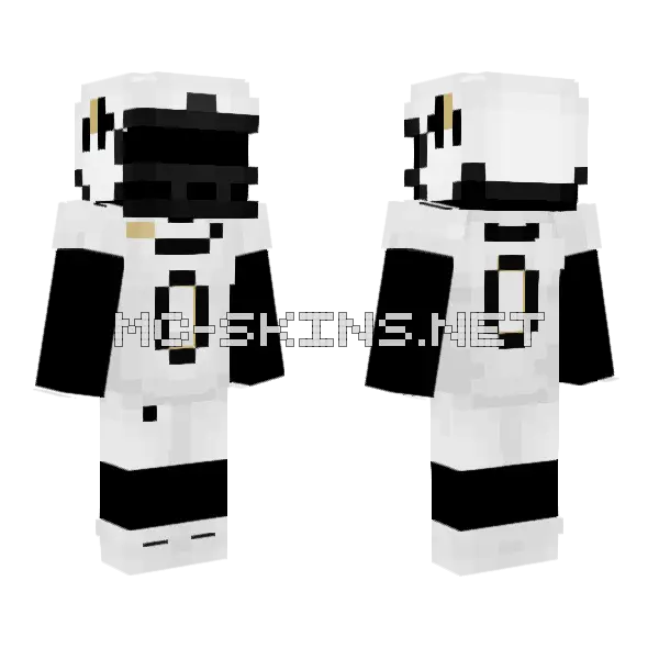 Colorado B12 Championship Minecraft skin, front and back