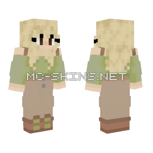 Colors Of Nature Contest Minecraft skin, front and back