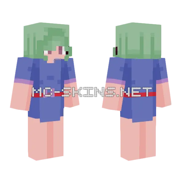 Colour Shades Contest Minecraft skin, front and back