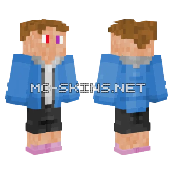 Comphy Clothes Minecraft skin, front and back
