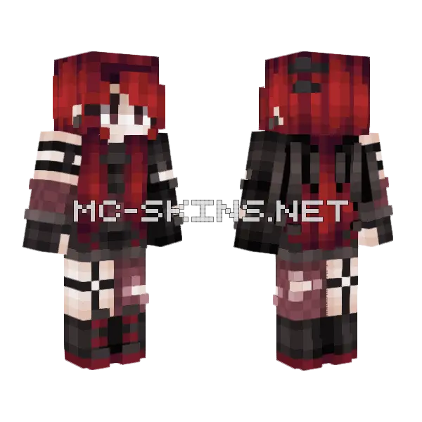 Complications Minecraft skin, front and back