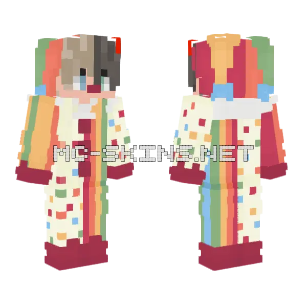 Confetti Cake Boy, front and back