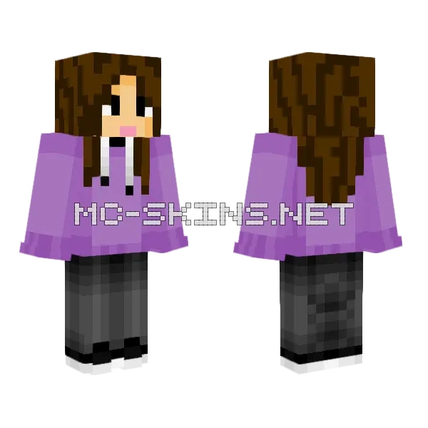 Connievik Skin Normal Remake Minecraft skin, front and back