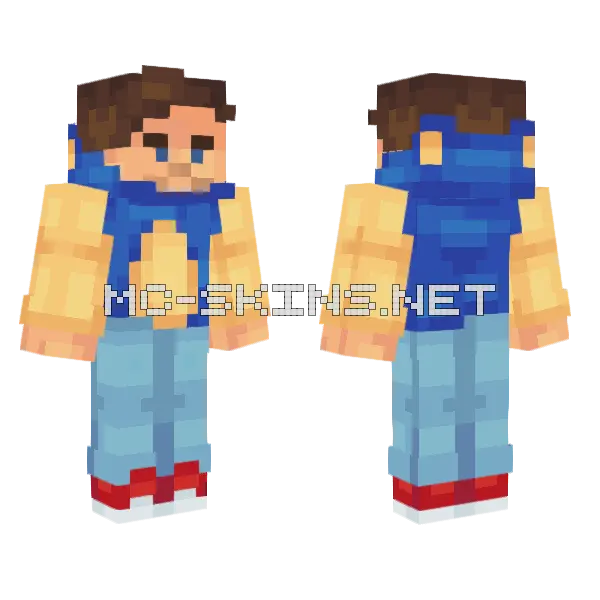 Connoreatspants Minecraft skin, front and back