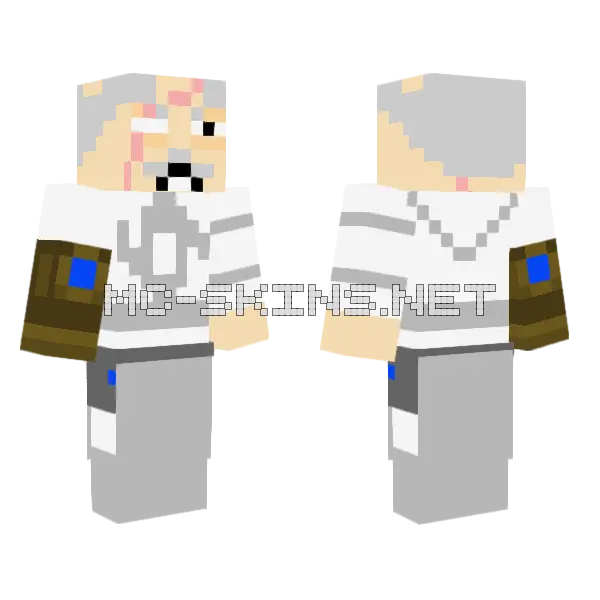 Conquest Skin Minecraft skin, front and back
