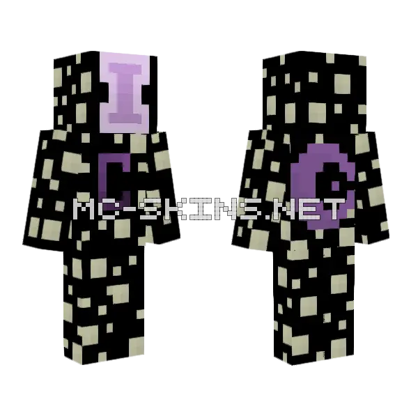 Contest 1 Minecraft skin, front and back