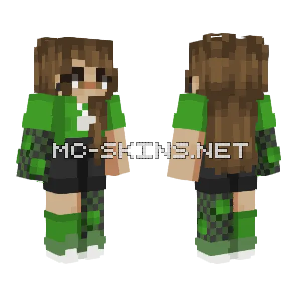 Contest Cocoabeans Minecraft skin, front and back