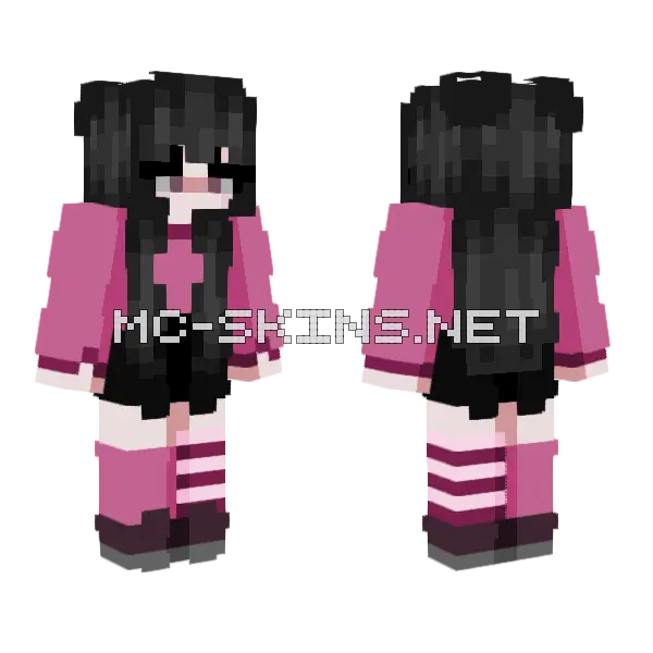 Contest Orca9000 Minecraft skin, front and back