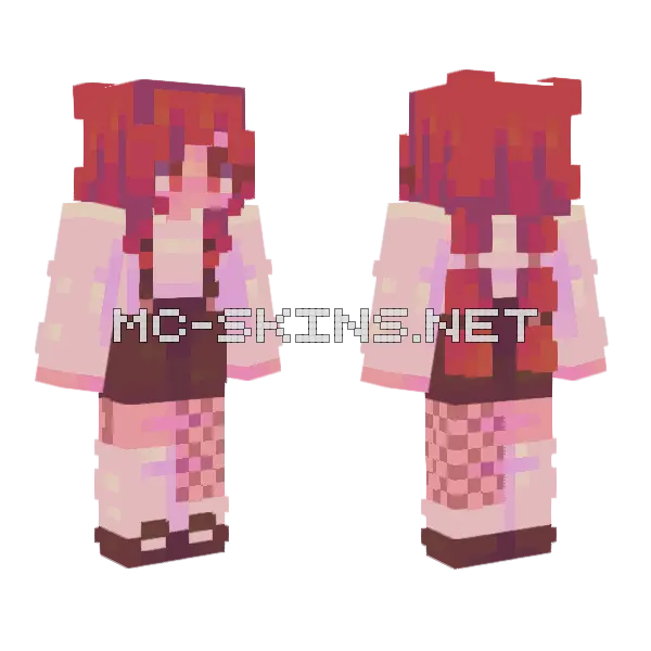 Contest Results Minecraft skin, front and back