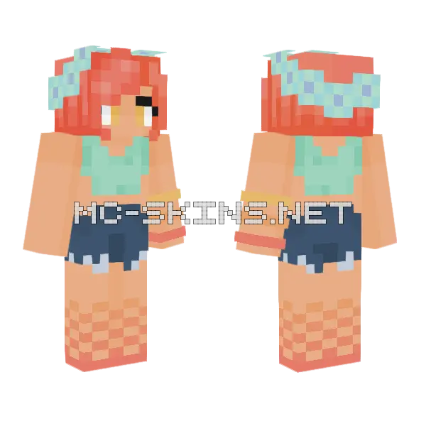 Contest Skin Minecraft skin, front and back
