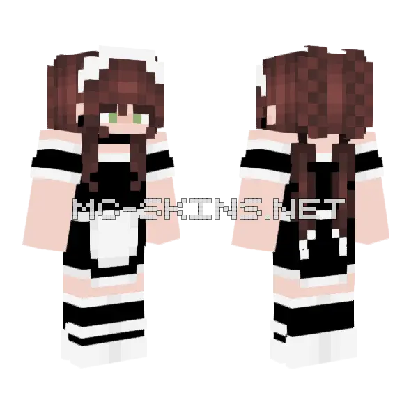 Cookie Base Skin Minecraft skin, front and back